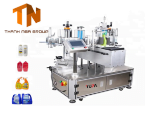 Máy dán tem nhãn bán tự động 2 cạnh